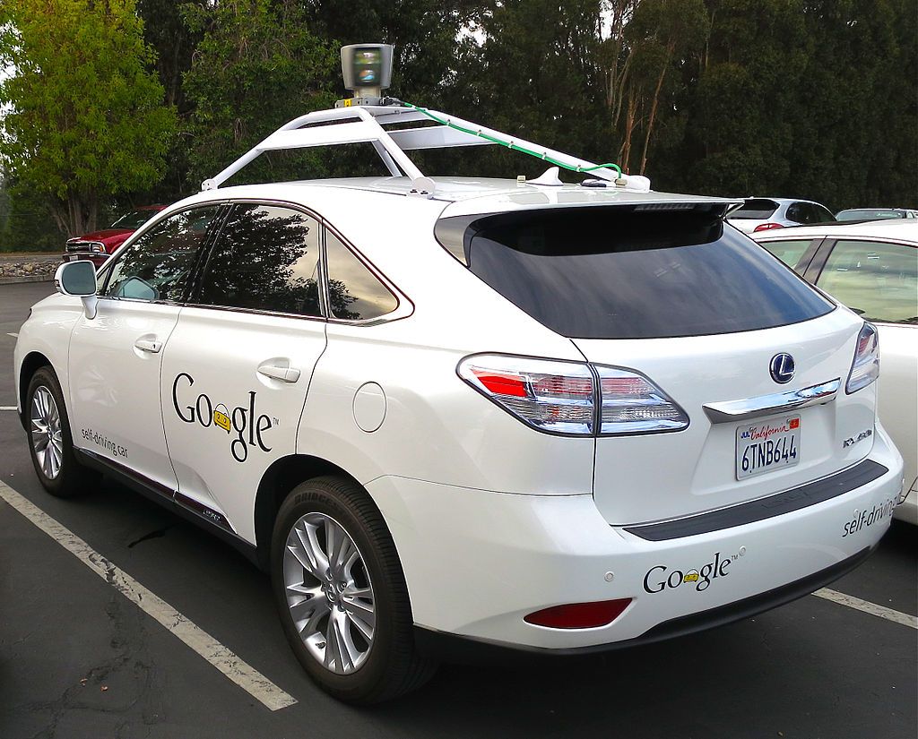 A Google egyik önvezető autója CC Steve Jurvetson