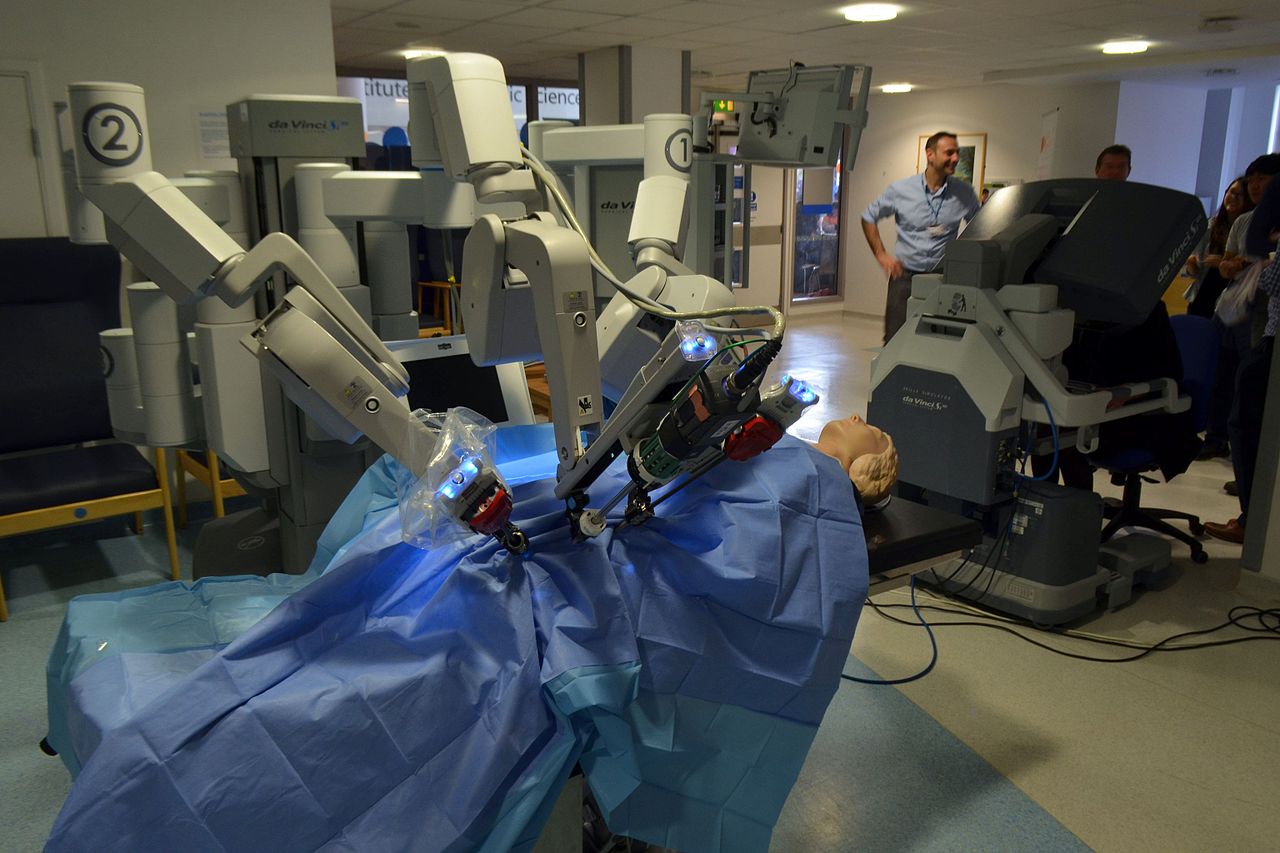 A da Vinci sebészeti robot a Cambridge Science Fesztiválon