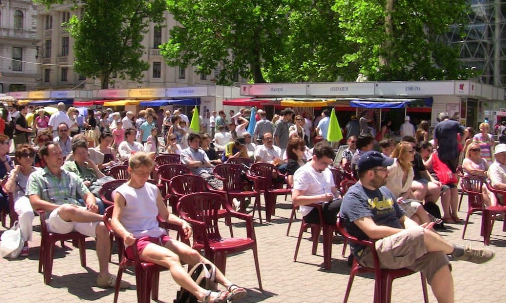 Továbbra is a Vörösmarty tér lesz az Ünnepi Könyvhét helyszíne