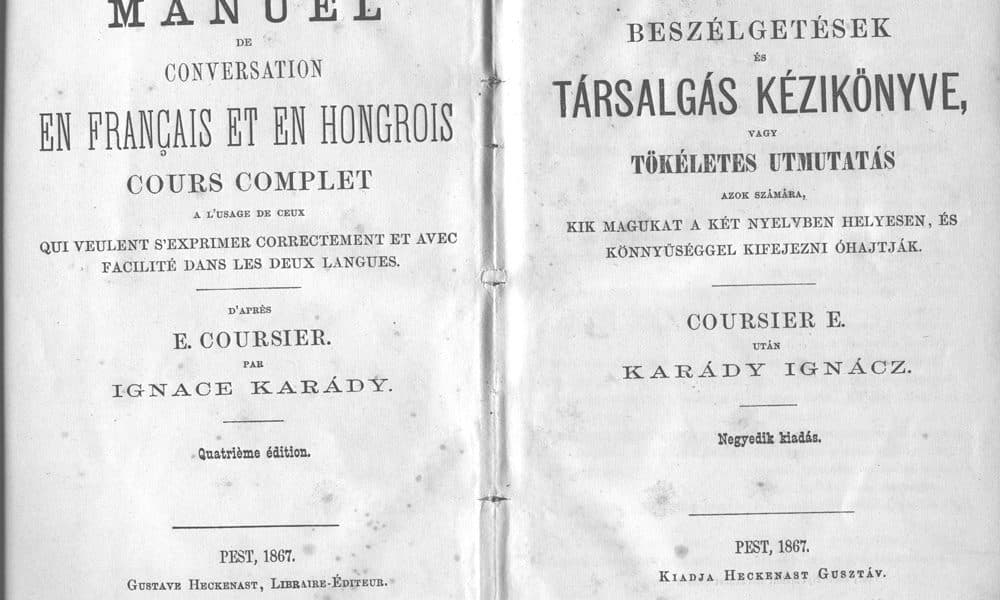 Elfelejtém burnótszelenczémet! – Hogyan folyt a társalgás 1867-ben?