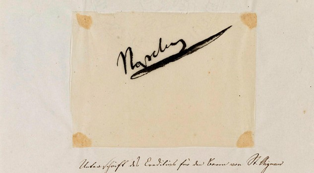Napóleon-autogramot is találtak Goethe gigantikus gyűjteményében