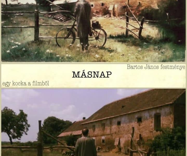 Festmény készült a Másnap című film egyetlen képkockájából