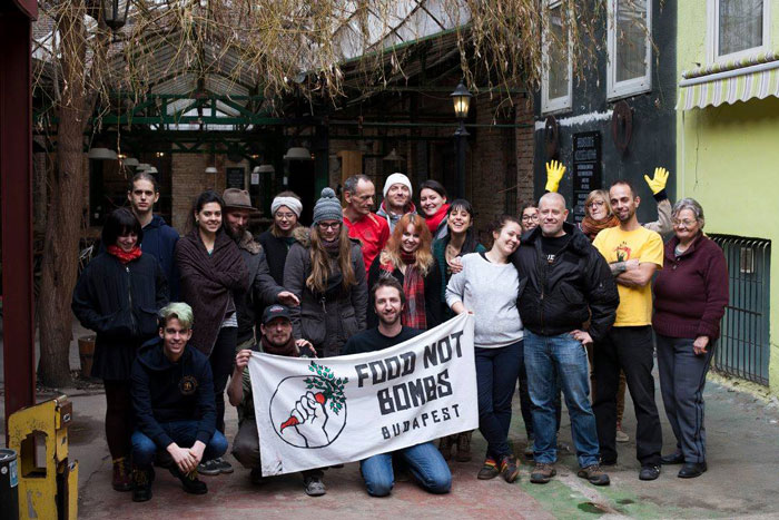 Food not bombs Budapest
