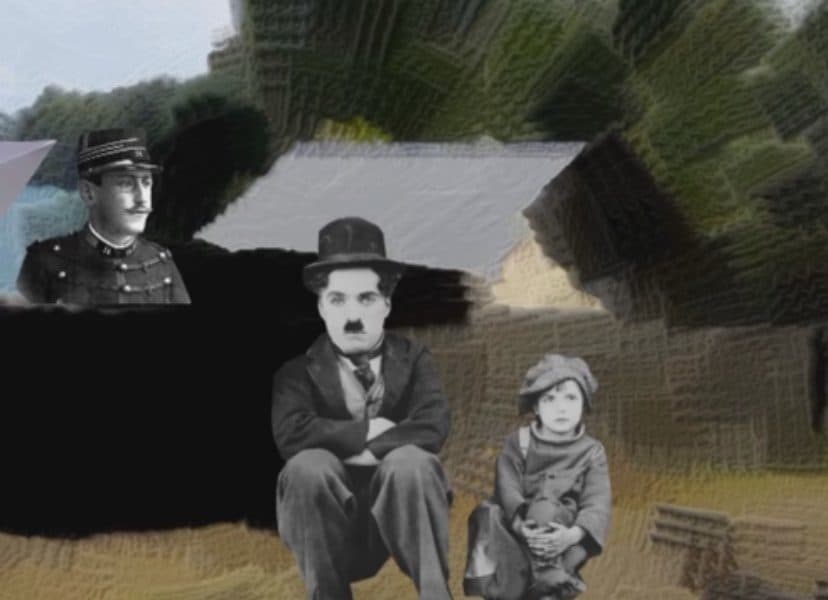 Így kerül egy képre Alfred Dreyfus és Charlie Chaplin