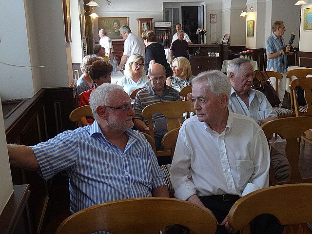Sándor Pál és Szabó István a díjátadón