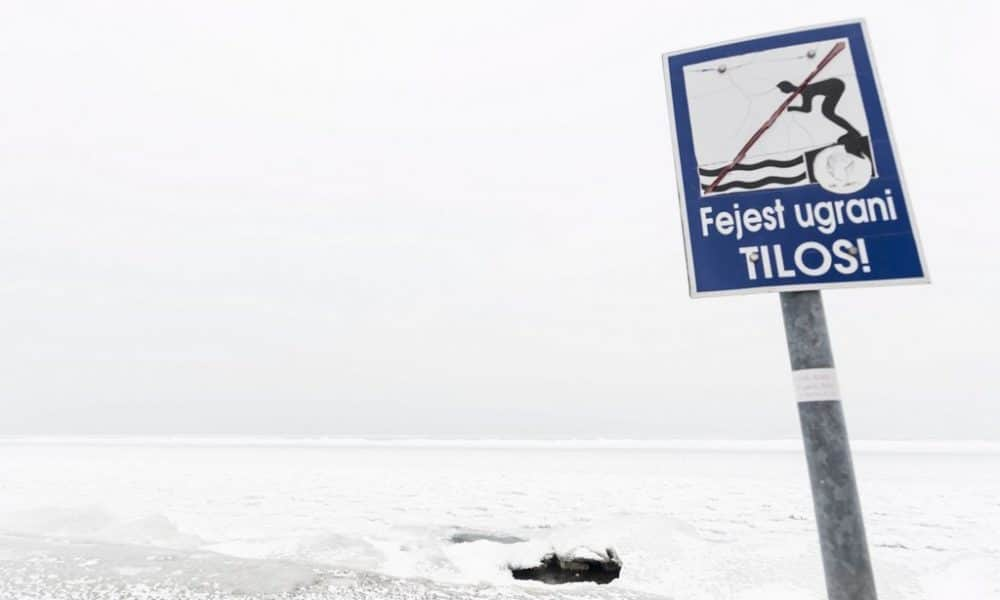 A nap fotója: A téli Balaton márciusban