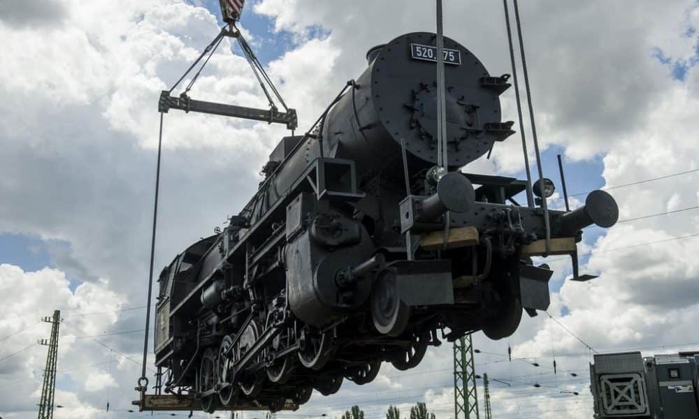 A nap fotója: Bumbardó és Truman nevű gőzmozdonyok a hatvani Népkertben