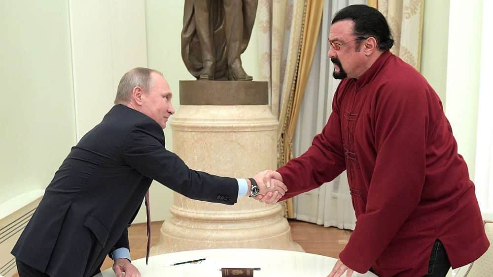 Steven Seagal Putyin amerikai különmegbízottja lett