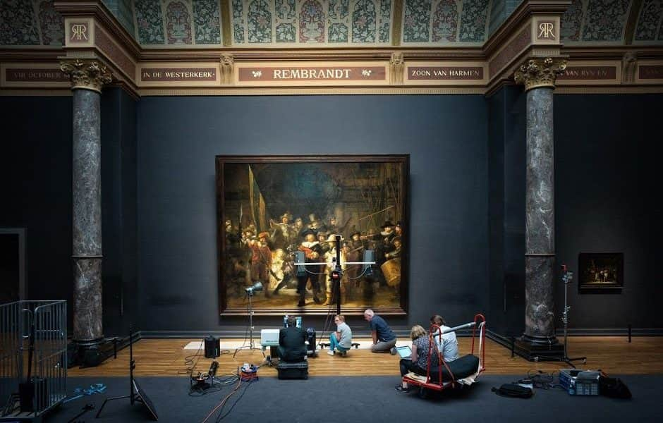 Élőben követhetik nyomon Rembrandt óriási festményének restaurálását