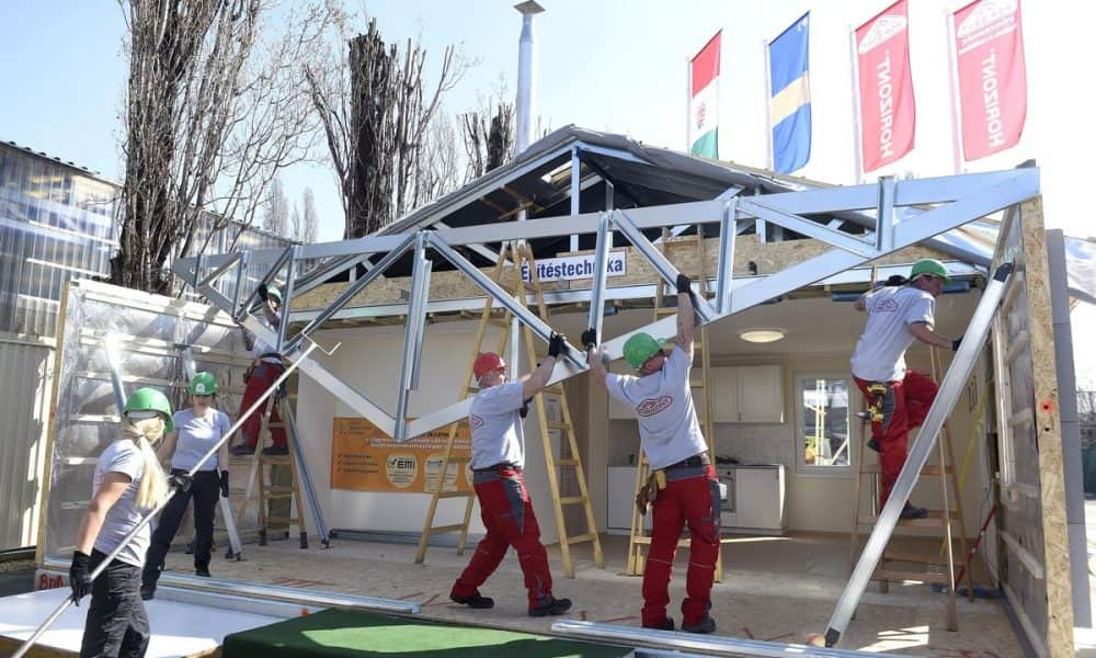 A nap fotója: Ilyen házakban fognak lakni a fiatal házasok