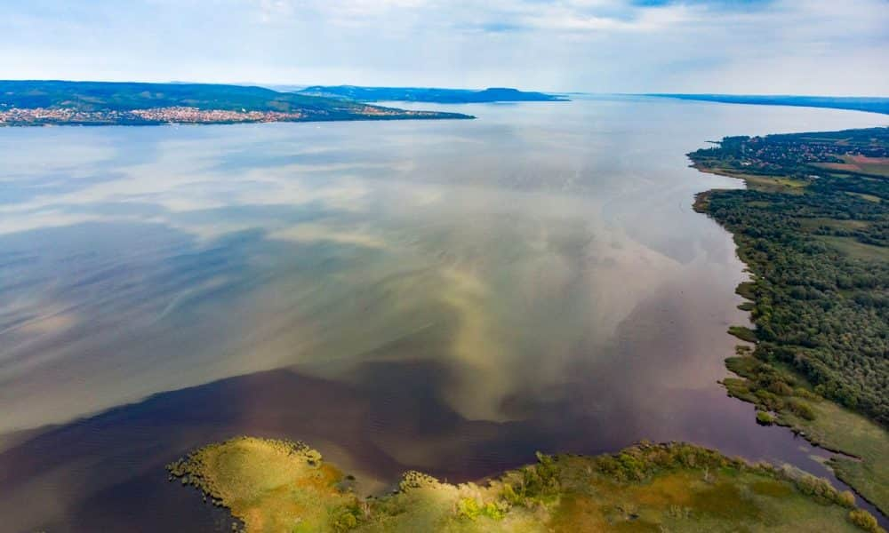 A nap fotója: Rendkívüli algásodás a Balaton délnyugati részén