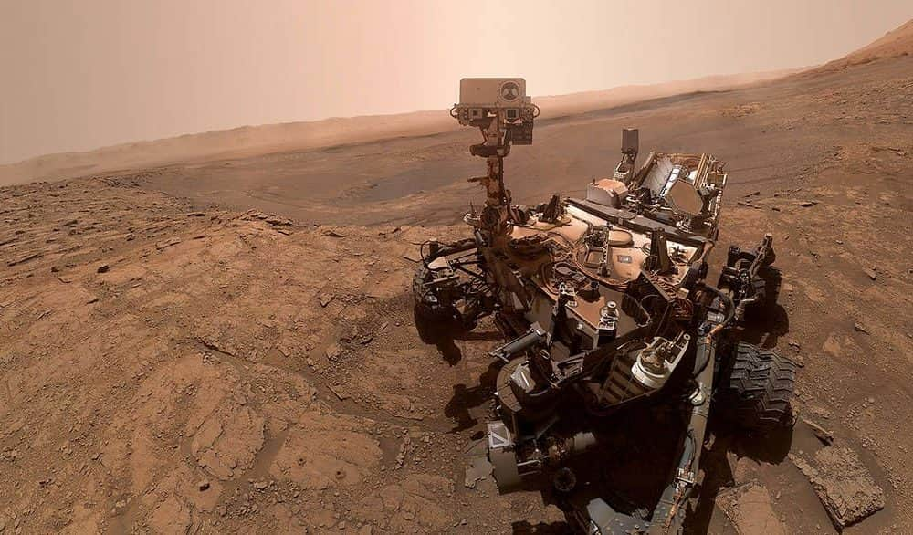 Lélegzetelállító szelfit küldött magáról a marsjáró Curiosity