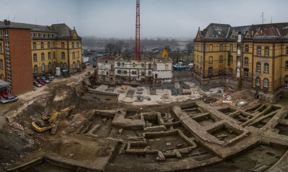 Kétezer éves leletek kerültek elő a Budai Irgalmasrendi Kórház udvarán