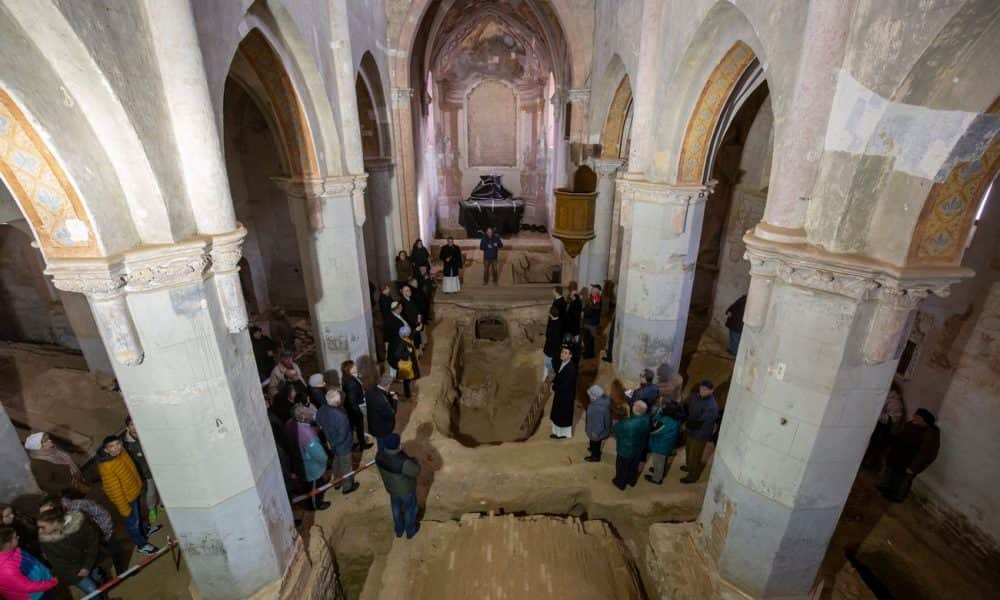 Nők, papok és egy gyerek maradványa feküdt a zalai sírkamrában