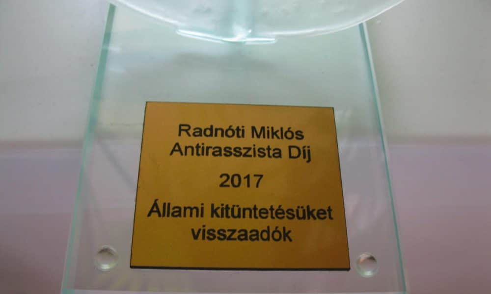 Ők húszan kapják a Radnóti Miklós antirasszista díjat