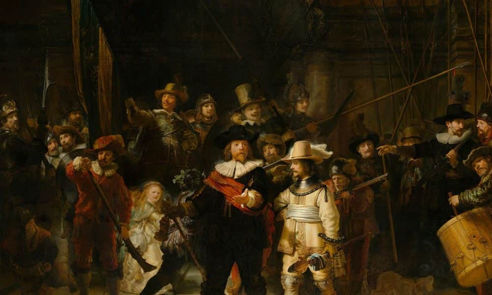 50 gigás fotó készült Rembrandt Éjjeli őrjárat című mesterművéről