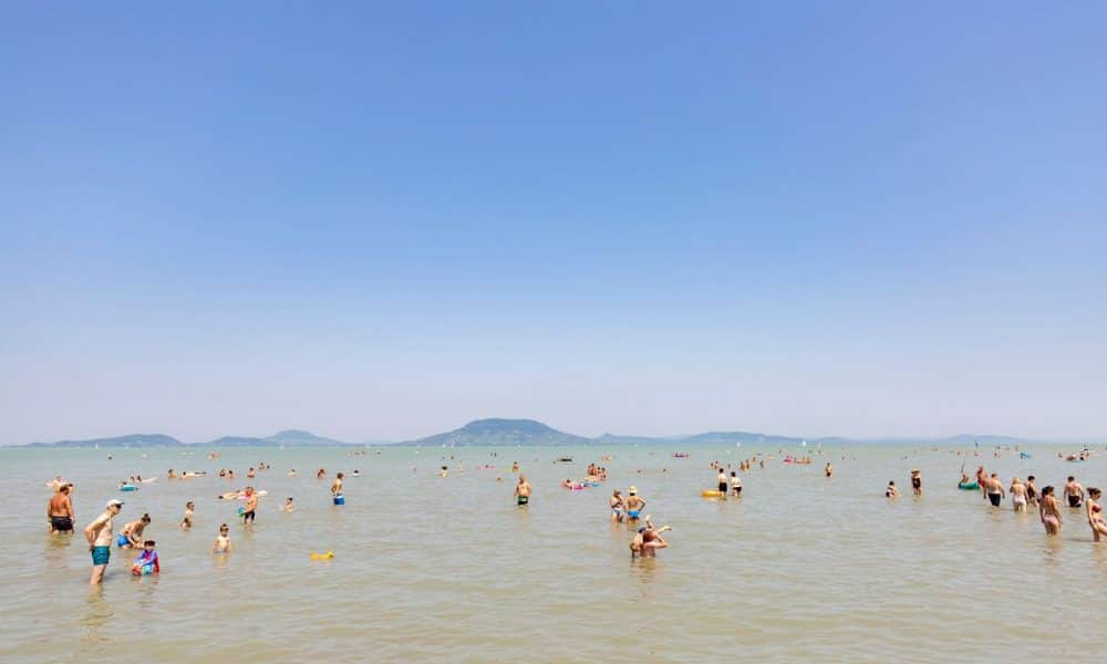 A nap fotója: Hőség ellen orvosság, a Balaton