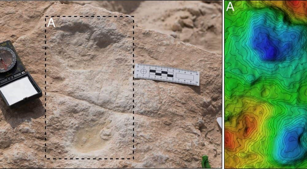 120 ezer éves emberi lábnyomokat találtak a sivatagban