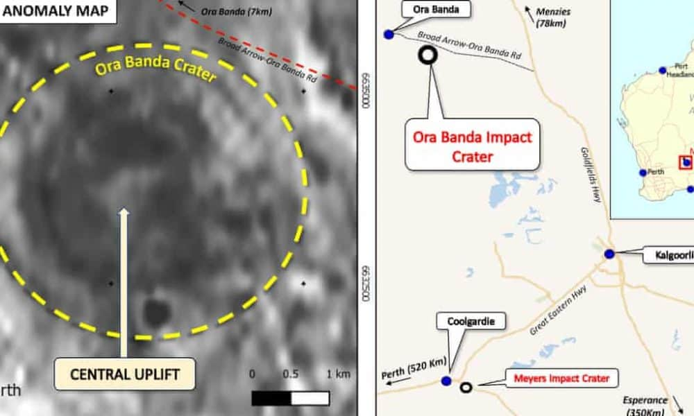 Százmillió éves meteoritkrátert találtak Ausztrália távoli vidékén