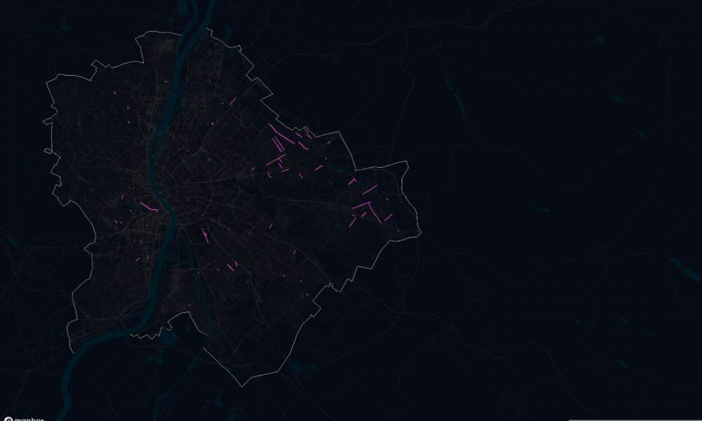 Elkészült a Trianonra utaló budapesti utcanevek interaktív térképe