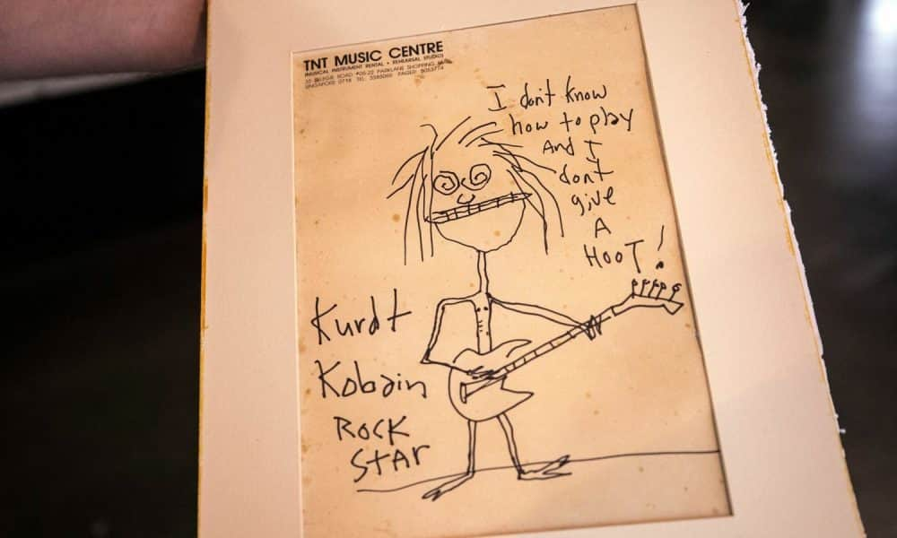 5 millió dollárt fizettek Kurt Cobain karikatúrájáért