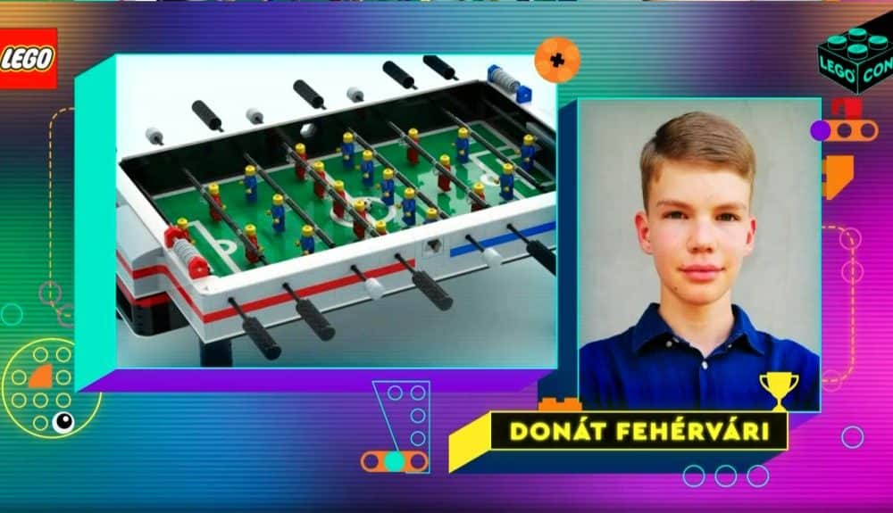 Egy 16 éves magyar fiú tervei alapján készült az új LEGO-készlet