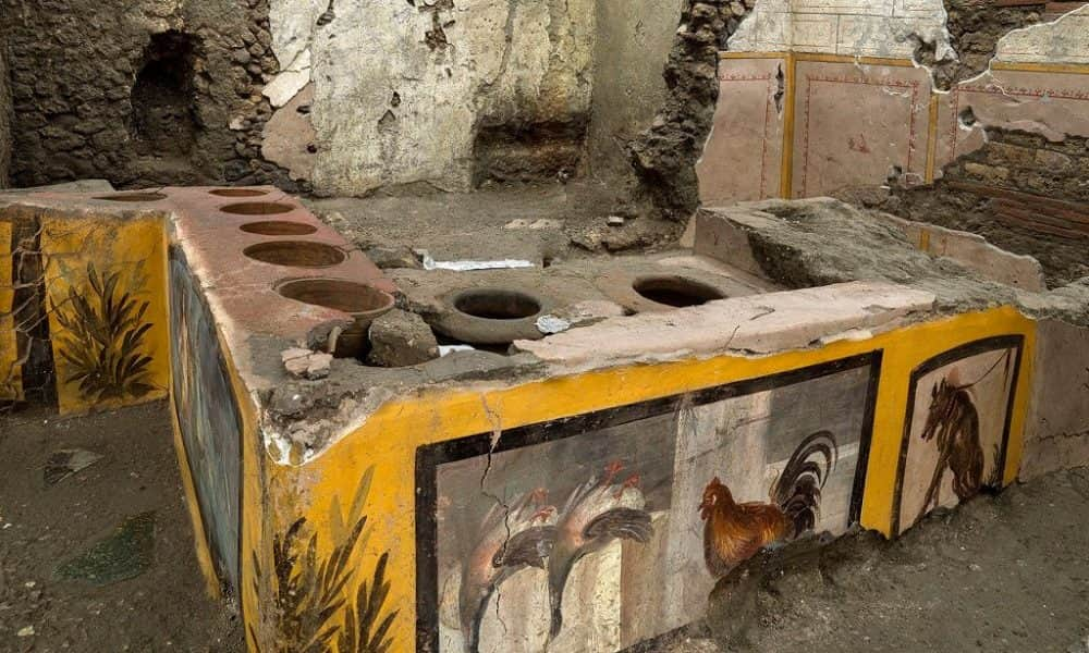 80 falatozó ember maradványai kerültek elő Pompeji gyorsétkezdéjéből