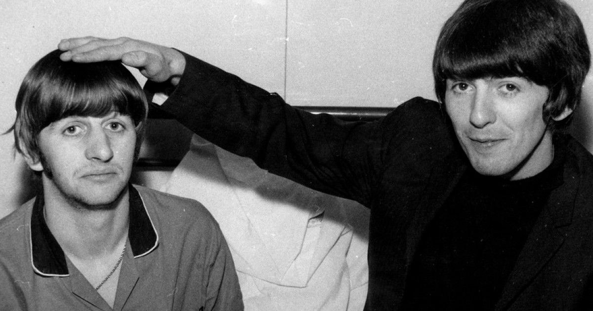 George Harrison és Ringo Starr