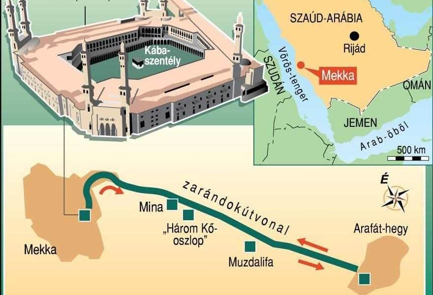 Mekka 1 millió embert fogad, fejenként 5 ezer euróért