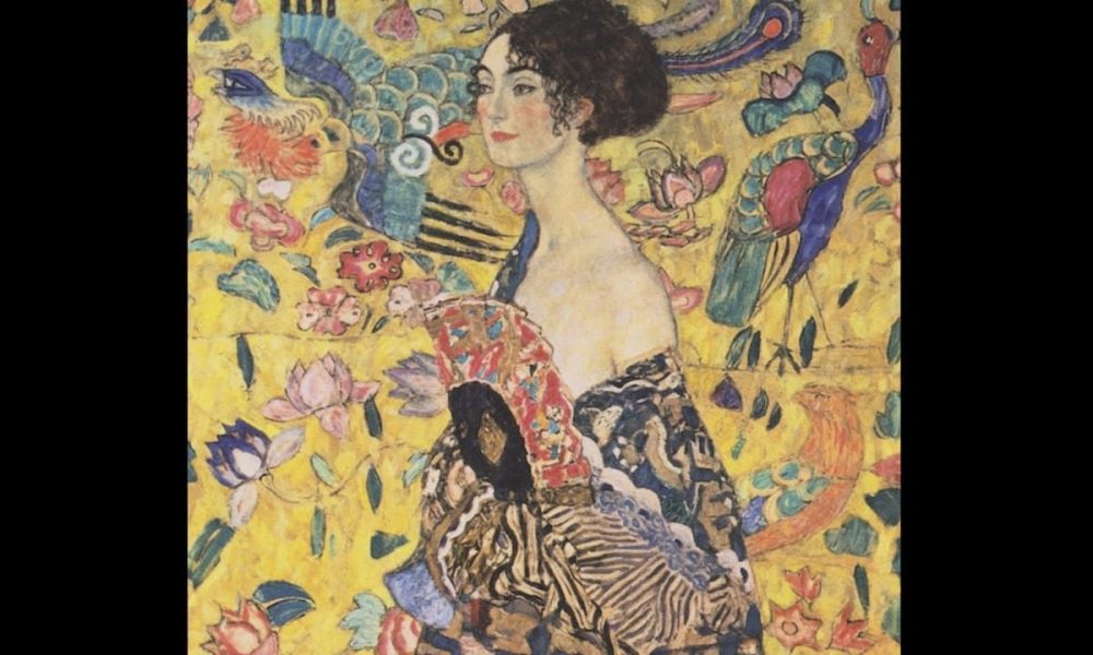 Gustav Klimt halála előtt festette ezt a lenge ruhájú nőt