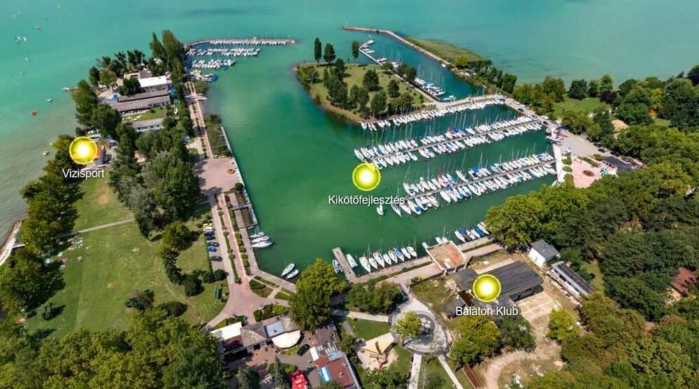 Mégis lesz új nyári városközpont Balatonföldvár kikötőjében