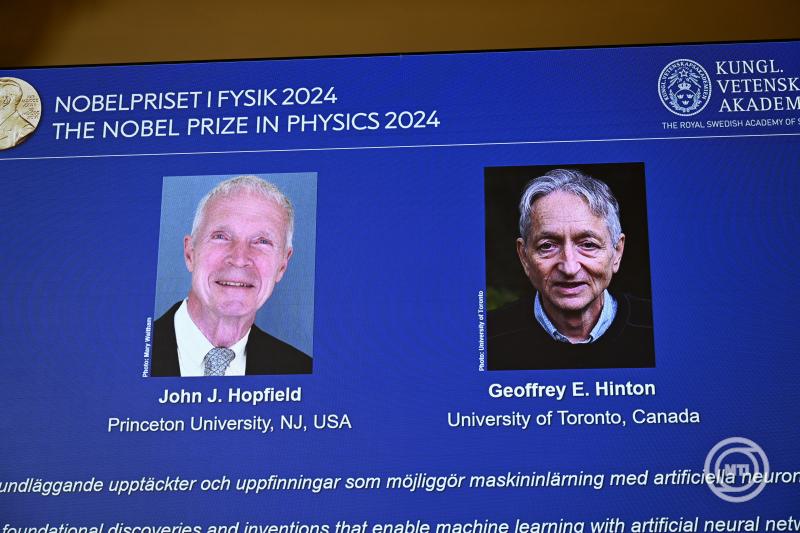 fizikai nobel Geoffrey Hinton