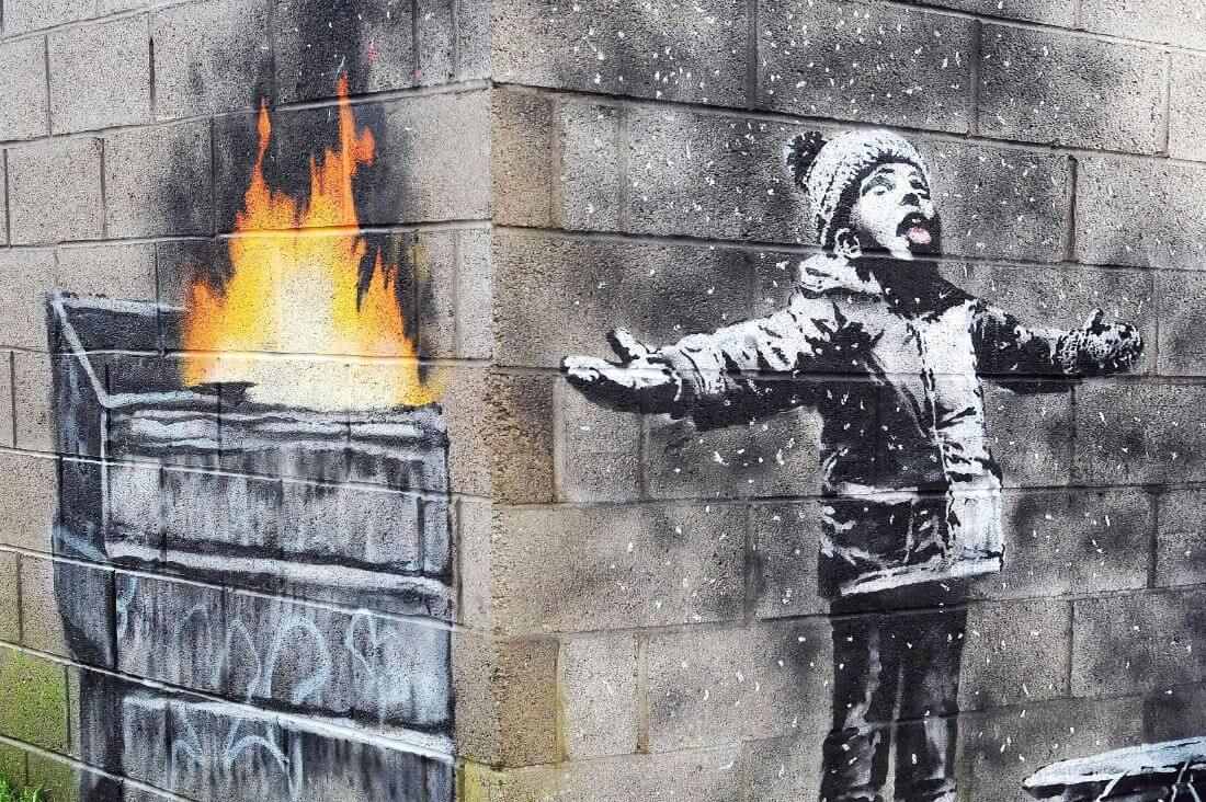 Nemzetközi vita robbant ki a Banksy-falak miatt