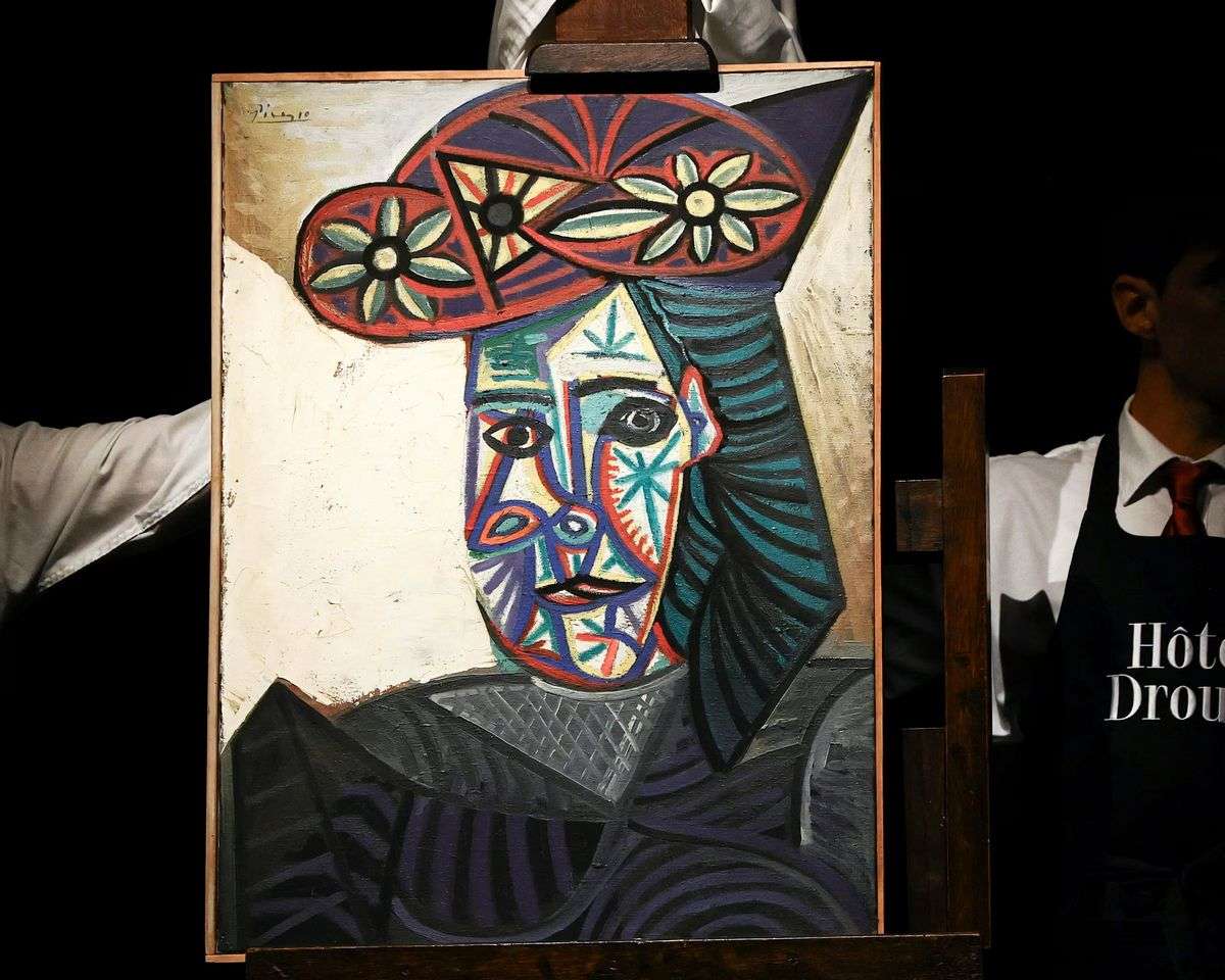 Picasso szeretőjéről készült festmény 80 év után került elő