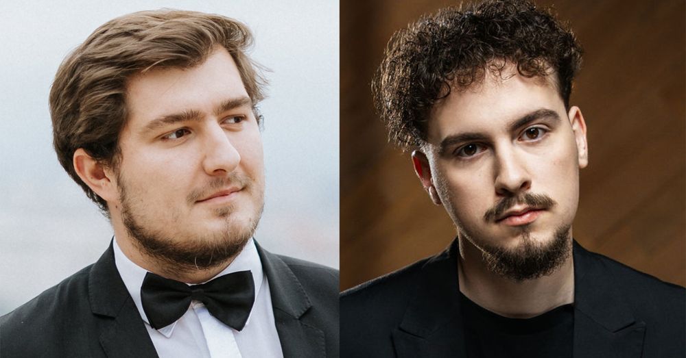 Friderikusz Péter és Horváth Áron az Ötpacsirta Szalonban