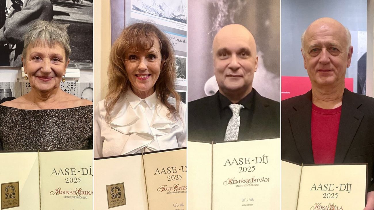 Ők négyen kapták az Aase-díjakat